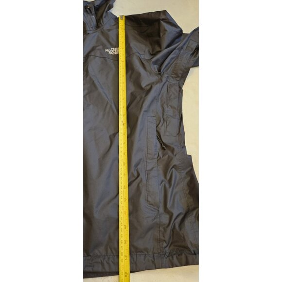 The North Face Dryvent Jacket Men’s Large Shell Windbreaker Rain Black Hooded - Picture 4 of 14